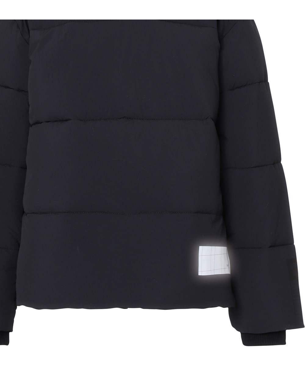 Hilo - Black - Recycled black down winter jacket