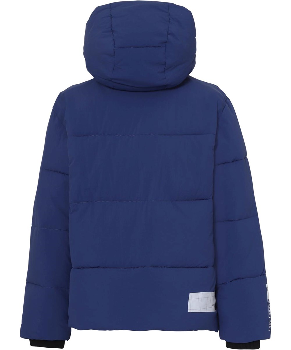 Hilo - Ink Blue - Recycled blue down winter jacket