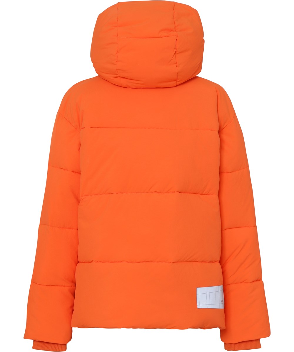 Hilo - Signal Orange - Recycled orange down winter jacket