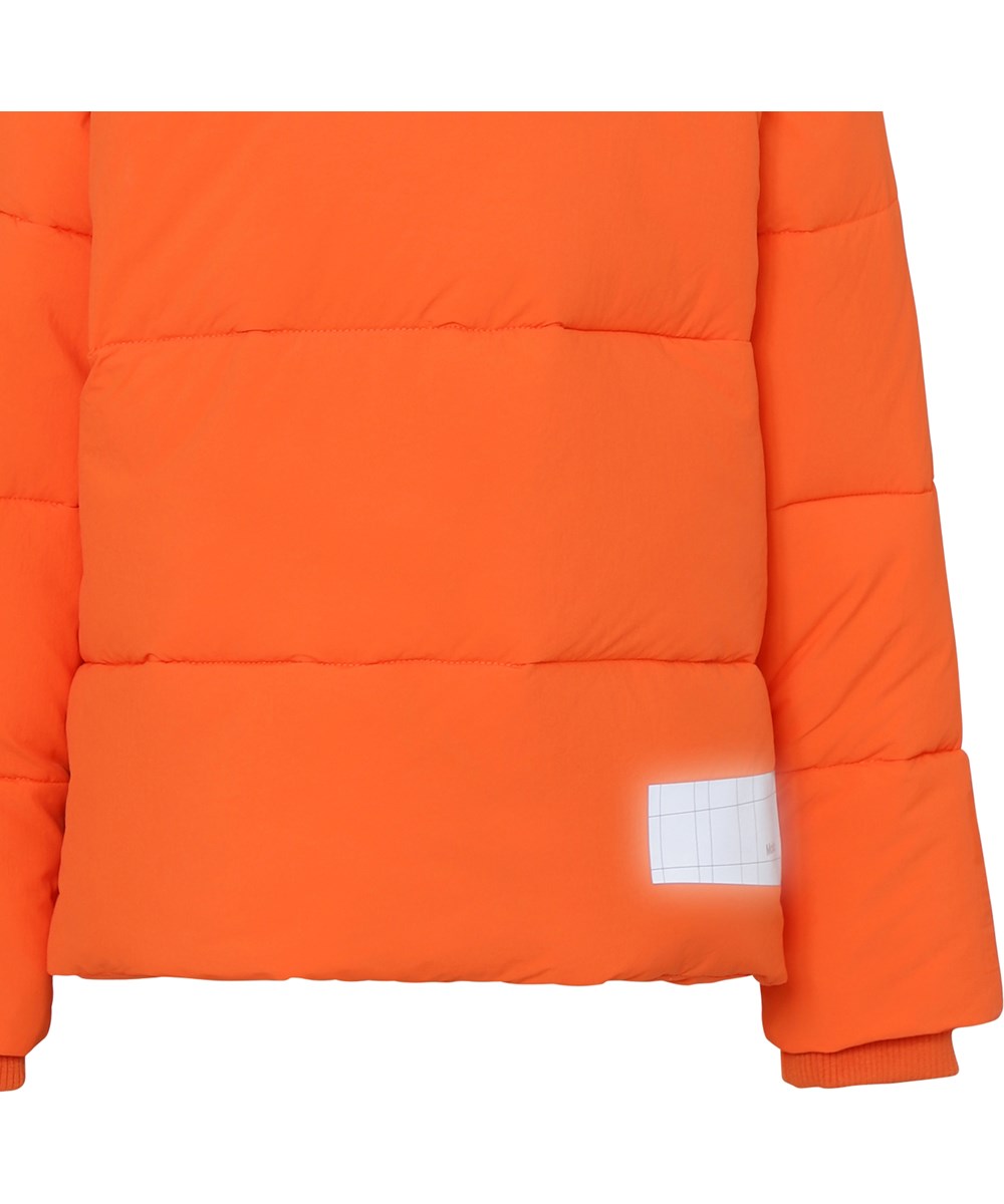 Hilo - Signal Orange - Recycled orange down winter jacket
