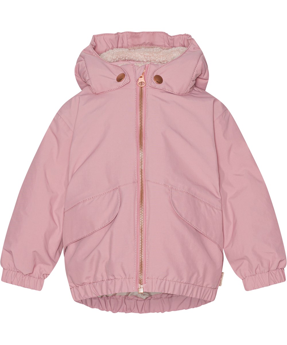 Honor - Fox Glove - Recycled pink winter jacket for young children