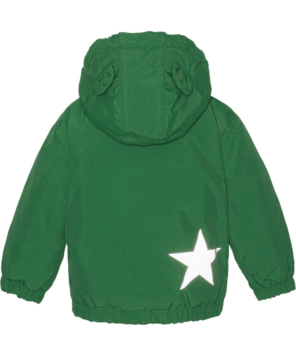 Honor - Woodland Green - Recycled green winter jacket for young children