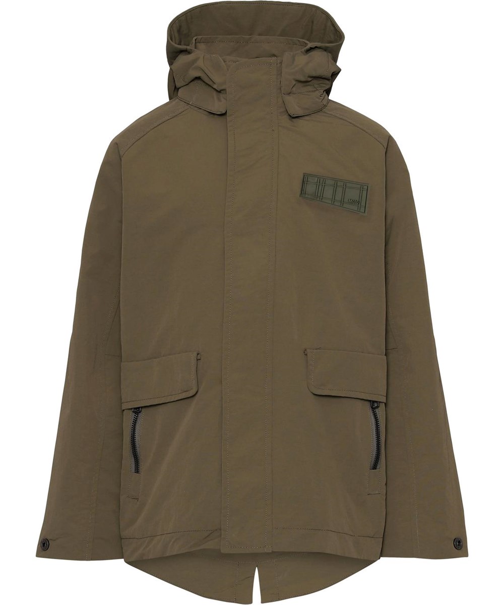 Hood - Vegetation - Khaki green transition jacket