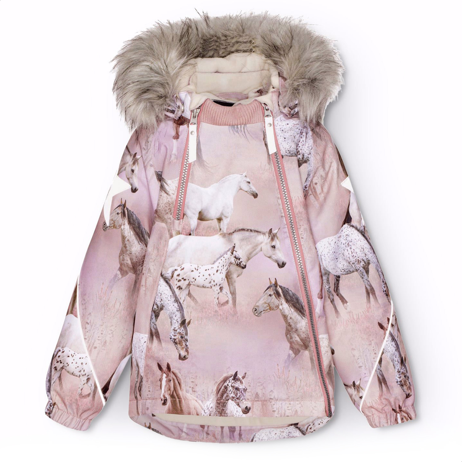[MONOHA] / ☆ 24FW Wool fluffy half coat / 2 colors Women Oversized Winter Long Asymmetrical Colorful Fluffy