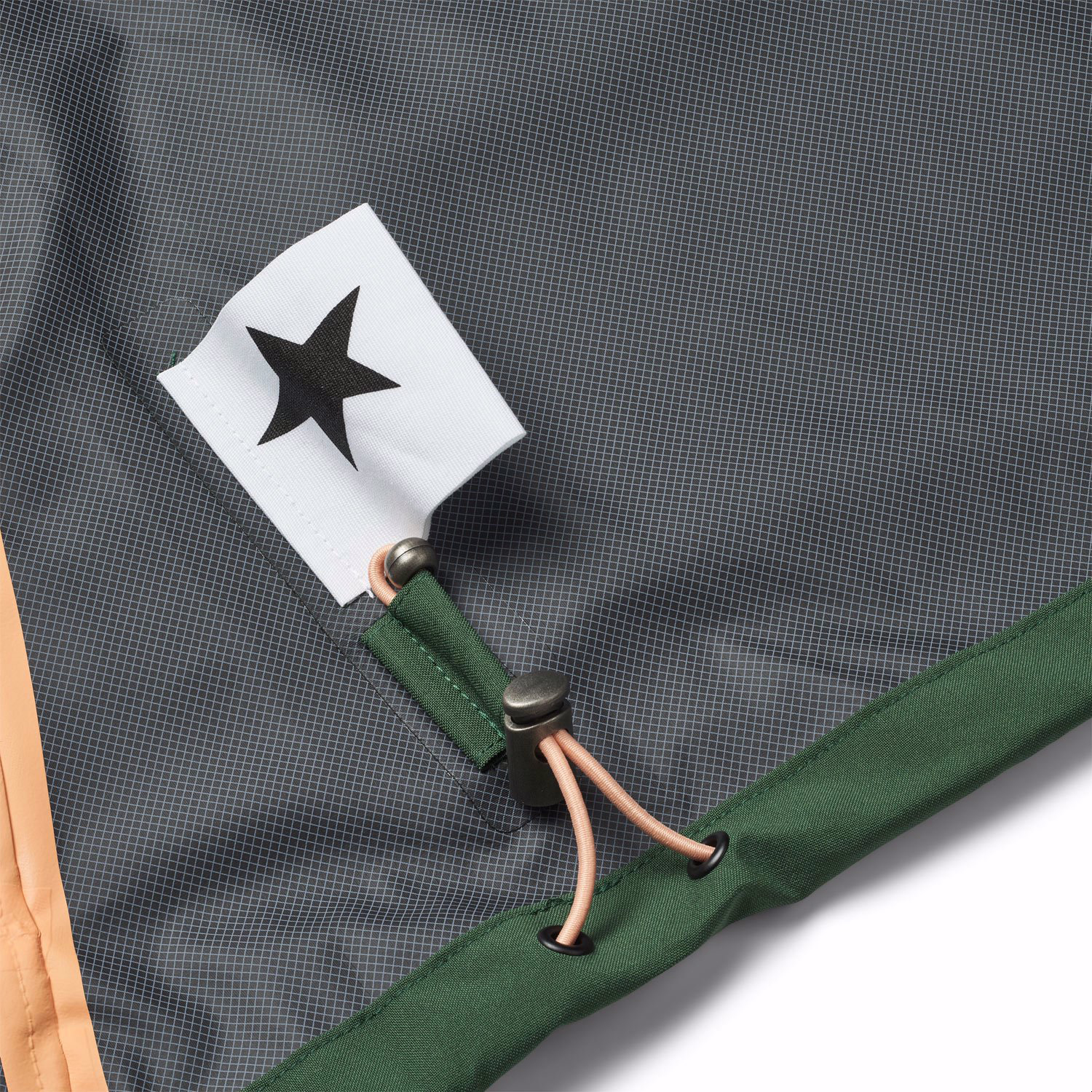 Horizon - Rubber Tree - Green wind- and waterproof jacket