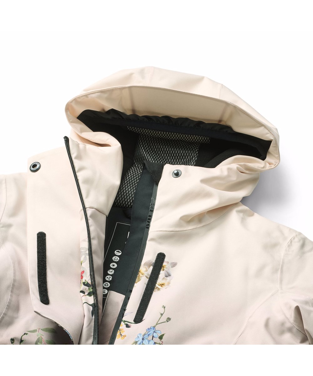 Pearson - Faded Paisley - Wind and waterproof floral winter jacket for children made of recycled polyester with recycled polyester filling and 3M™ Thinsulate™.