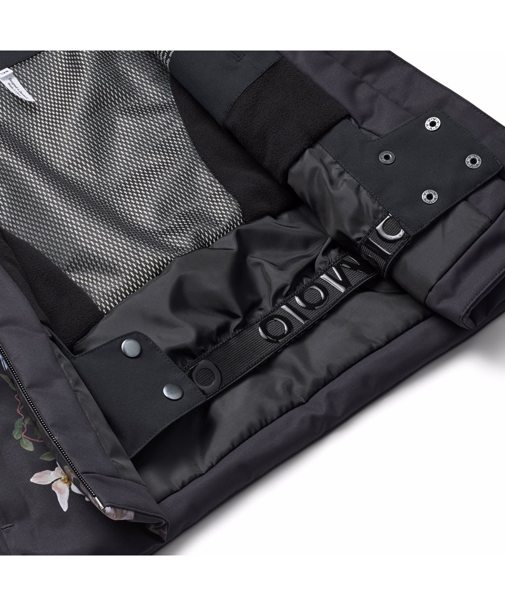 Pearson - Faded Paisley - Wind and waterproof floral winter jacket for children made of recycled polyester with recycled polyester filling and 3M™ Thinsulate™.