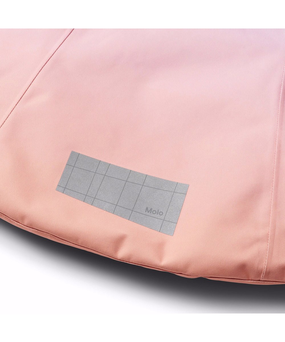 Pearson - Gradient Lilac - Wind- and waterproof ski jacket for children in recycled polyester.