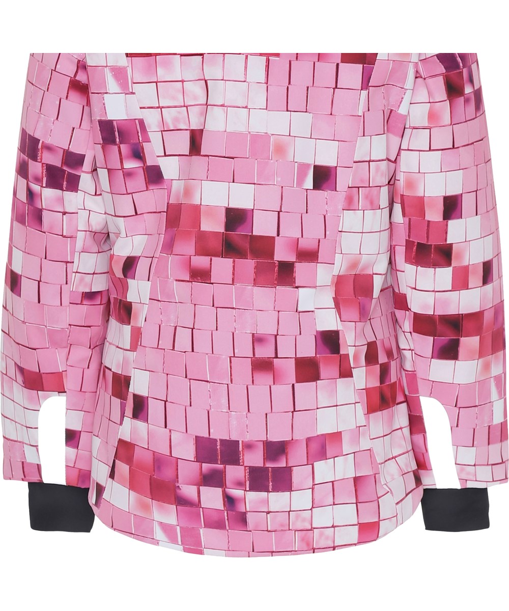 Pearson - Pink Disco - Ski jacket with pink print.