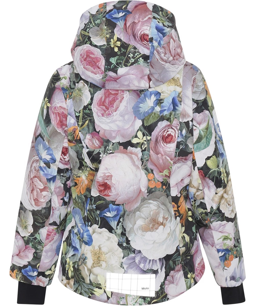 Pearson - Still Life - Waterproof and recycled ski jacket with flowers