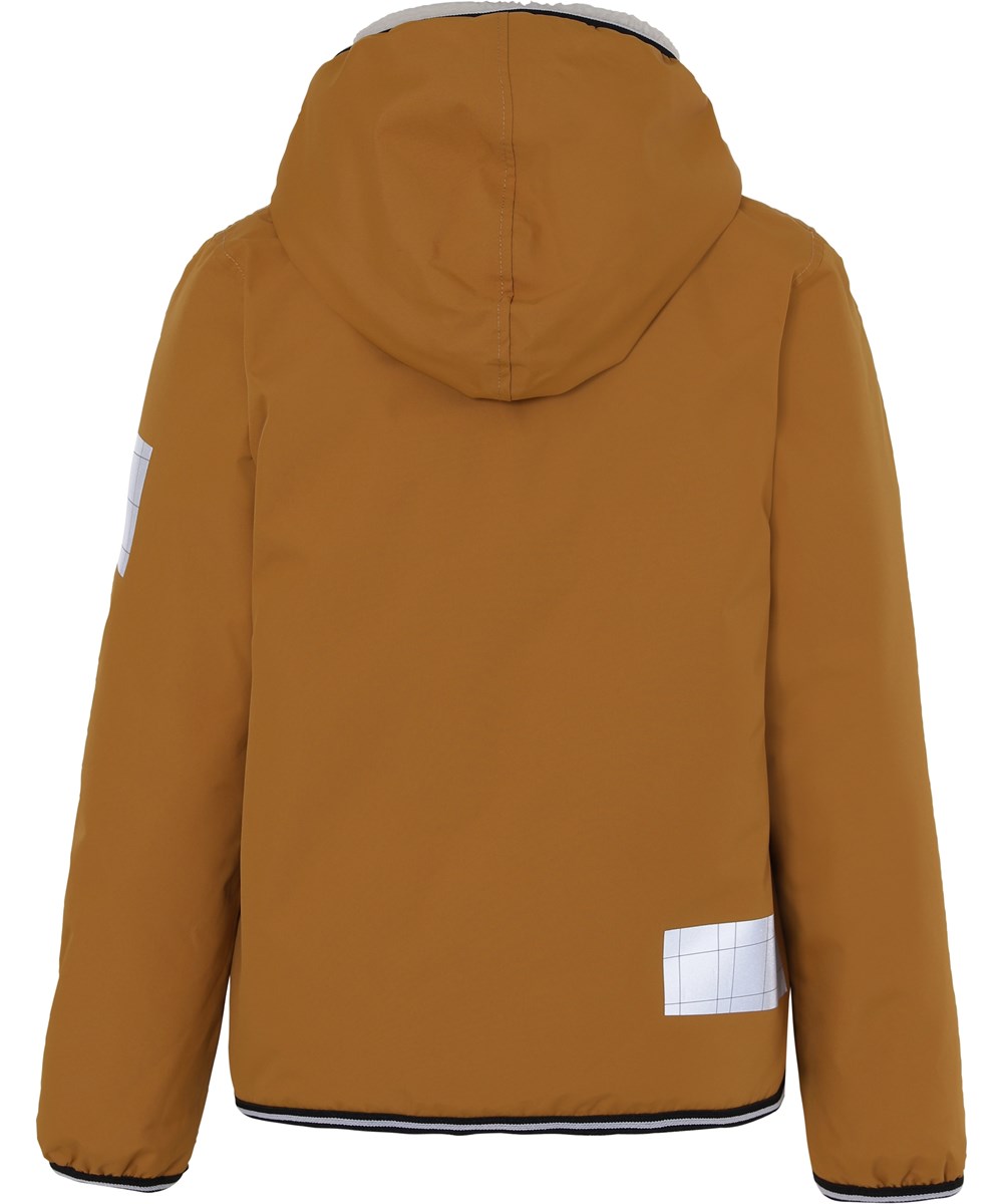 Winner - Autumn Leaf - Lined rain jacket in a mustard colour