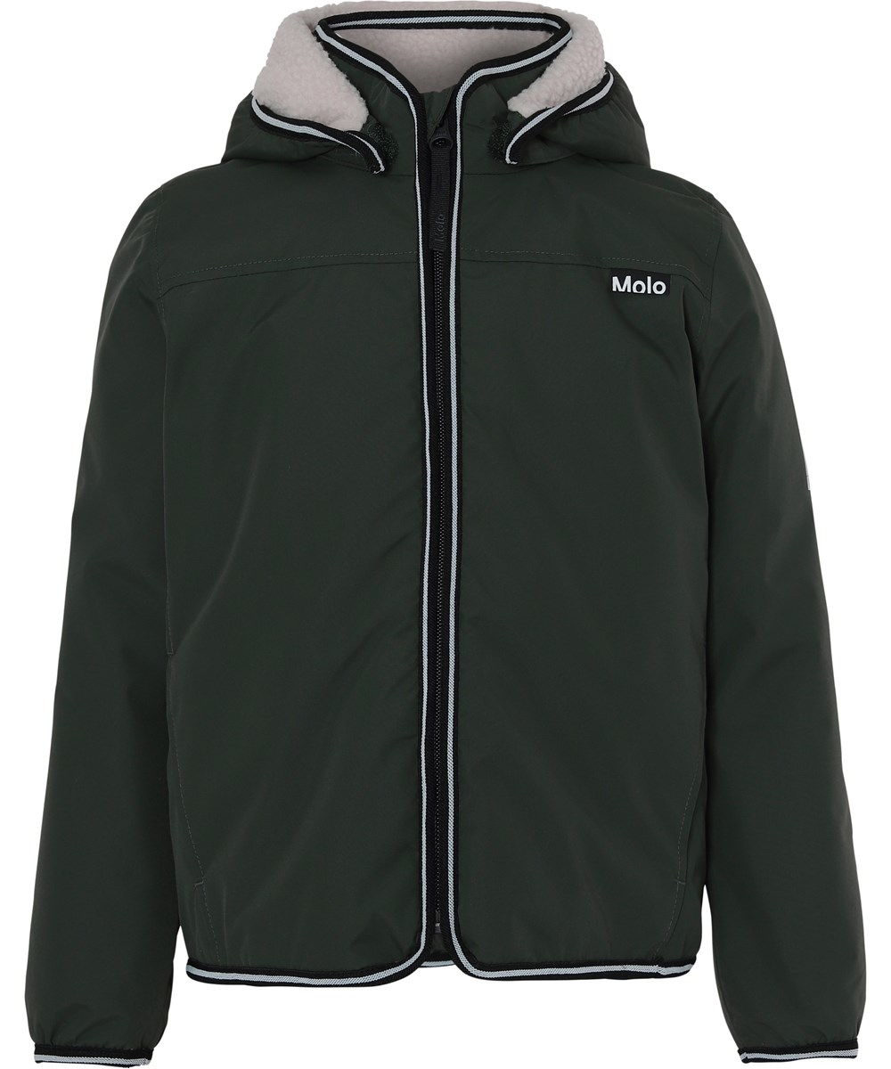 Winner - Deep Forest - Lined rain jacket in dark green