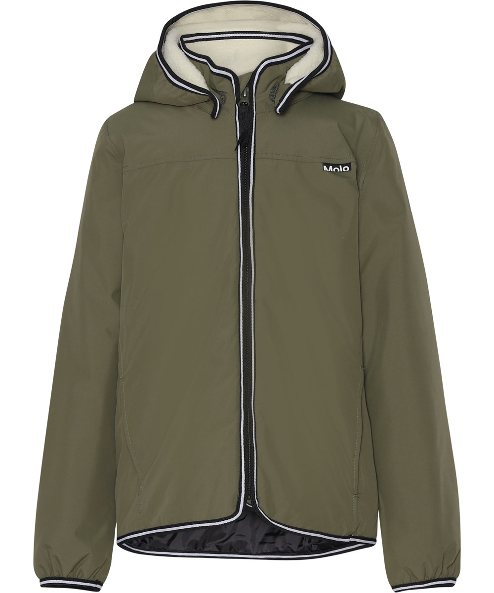 Winner - Vegetation - Green lined, waterproof jacket 