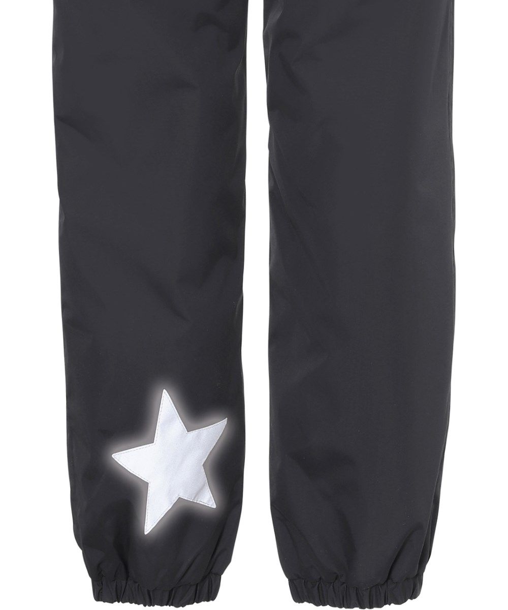 Heat Basic - Black - Wind and waterproof rain trousers