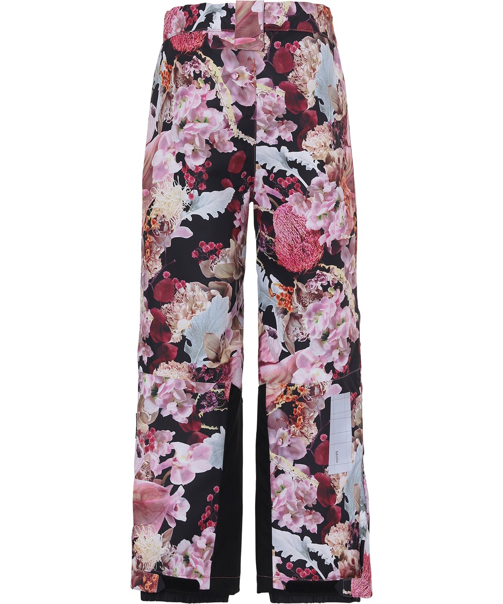 Jump pro - Bouquet - Waterproof ski trousers in floral print  