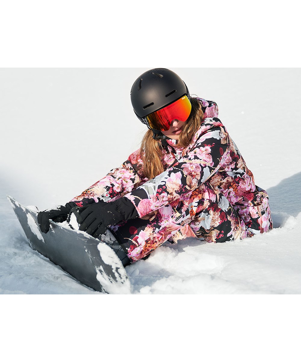 Jump pro - Bouquet - Waterproof ski trousers in floral print  