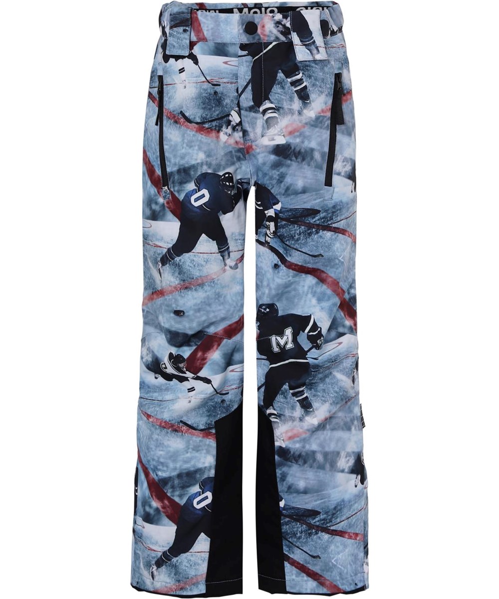 Jump pro - Ice Hockey - Waterproof ski trousers in ice hockey print  