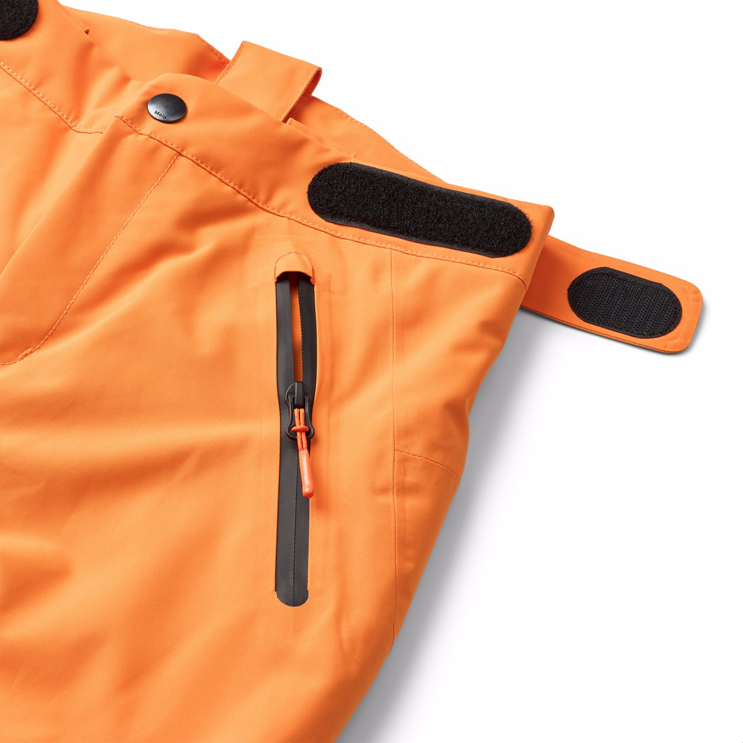 Jump Pro - Lava Orange - Orange wind and waterproof ski pants for