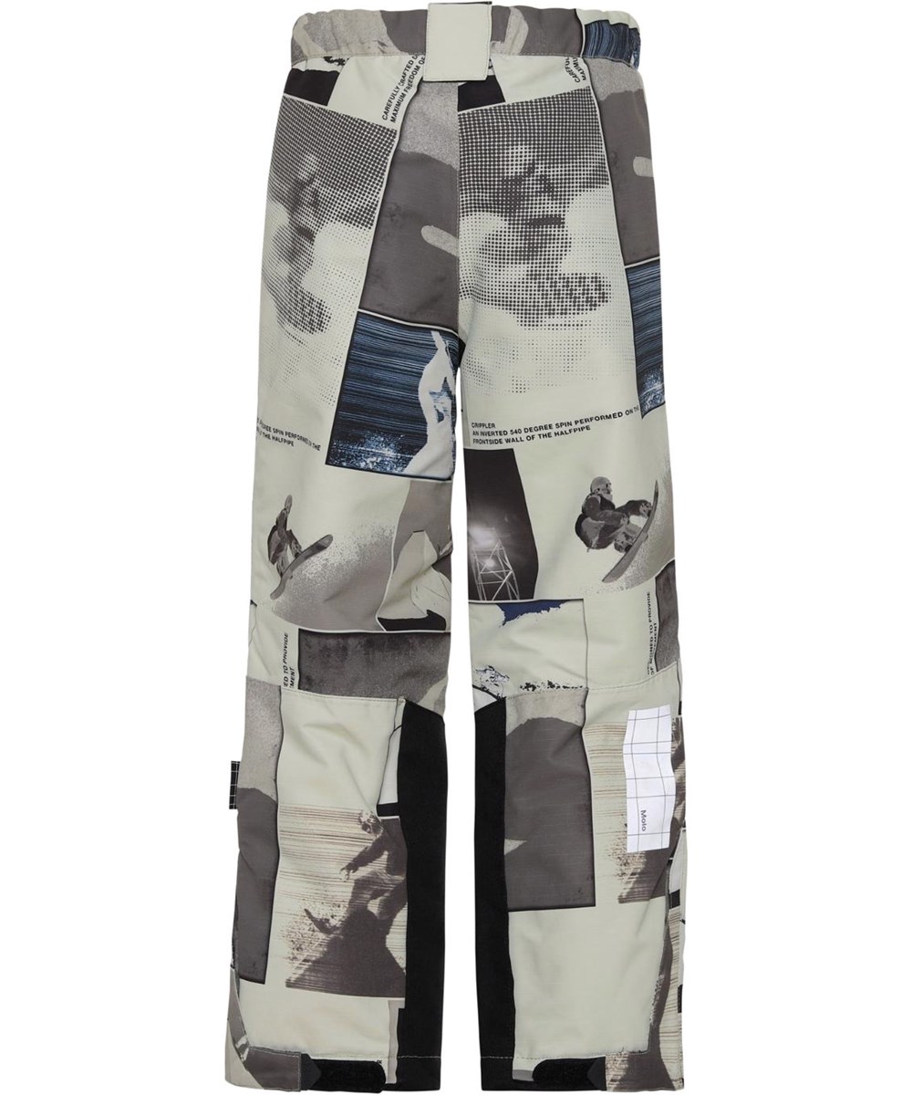 Jump Pro - Screenshot - Recycled ski trousers with snowboarder print