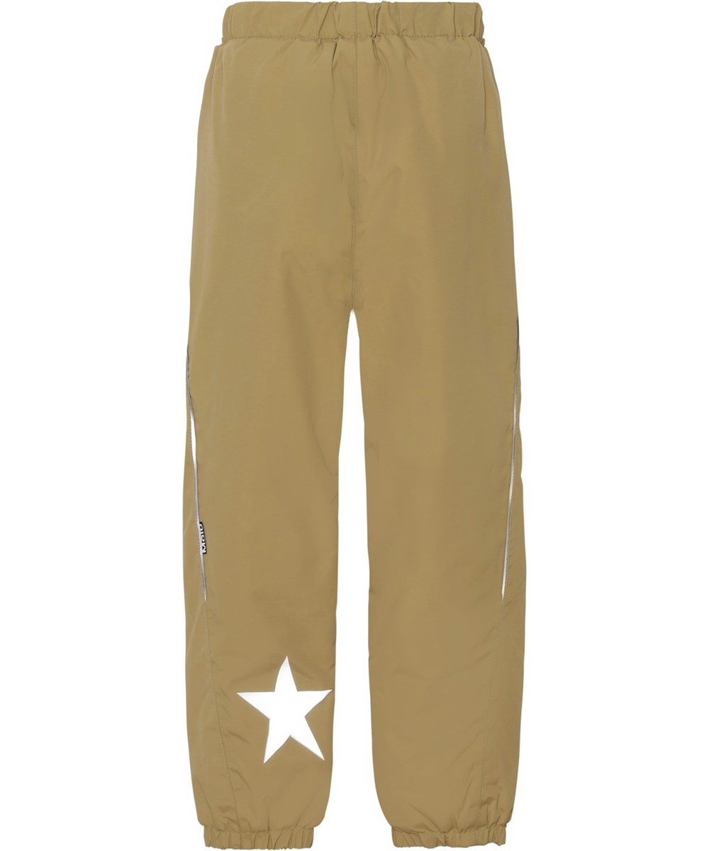 Paxton - Khaki - Recycled green rain trousers