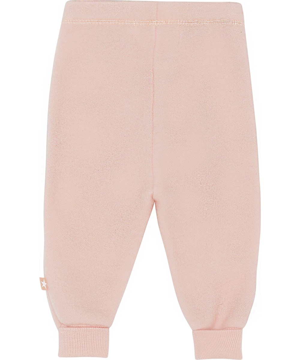 Ulmer - Wild Rose - Baby wool trousers in rose