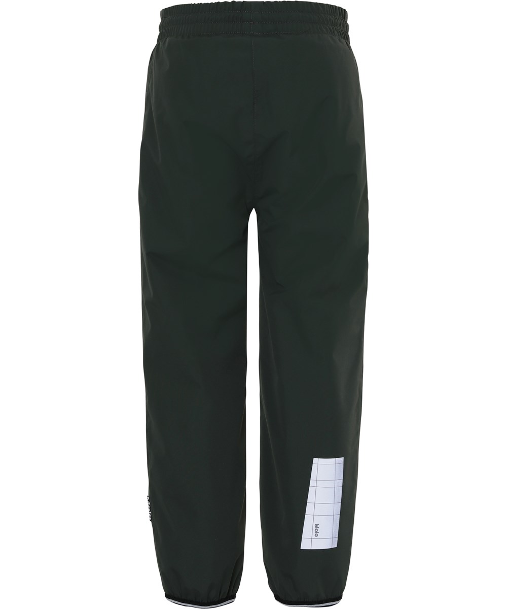Wild - Deep Forest - Lined rain trousers in dark green