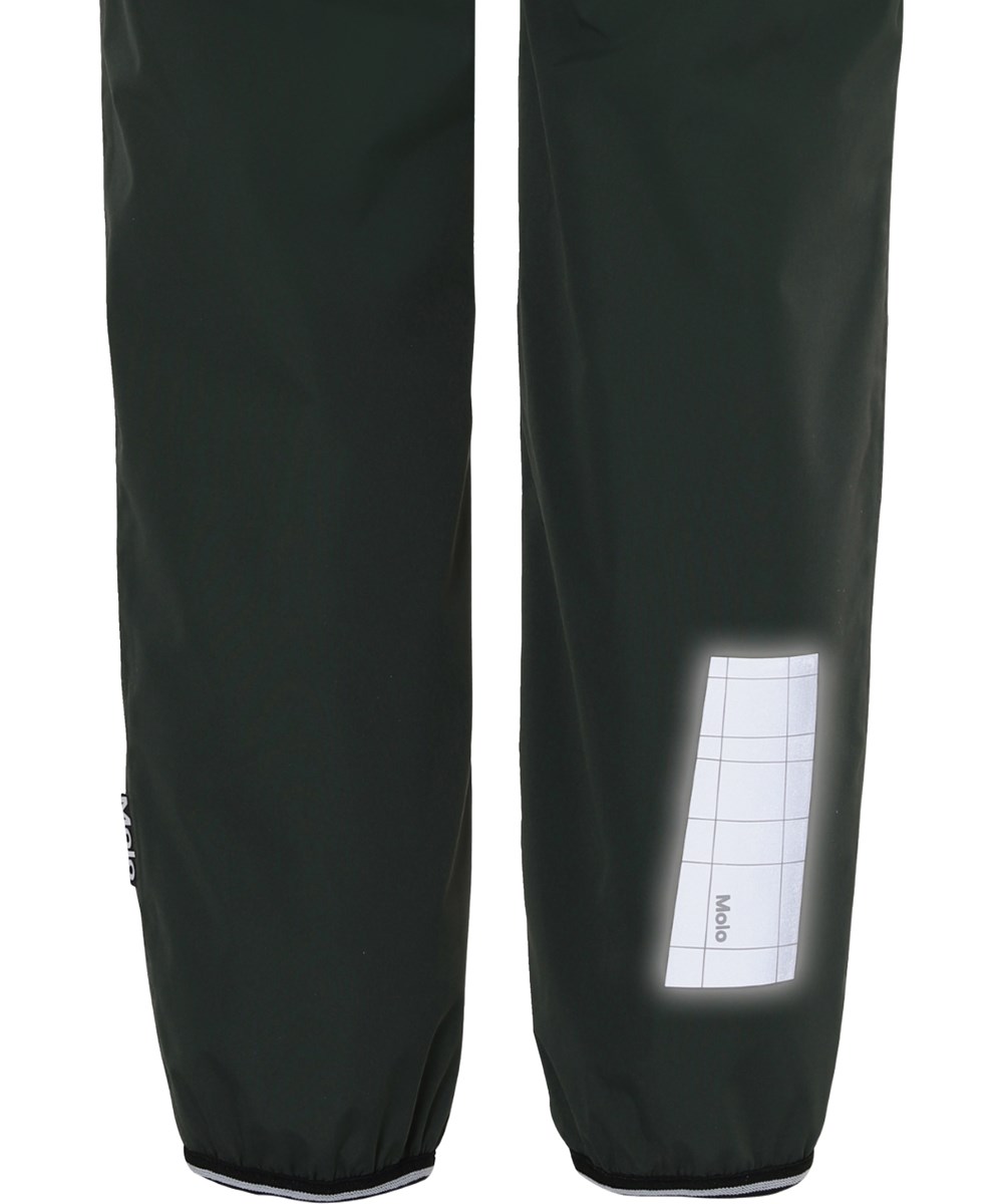 Wild - Deep Forest - Lined rain trousers in dark green