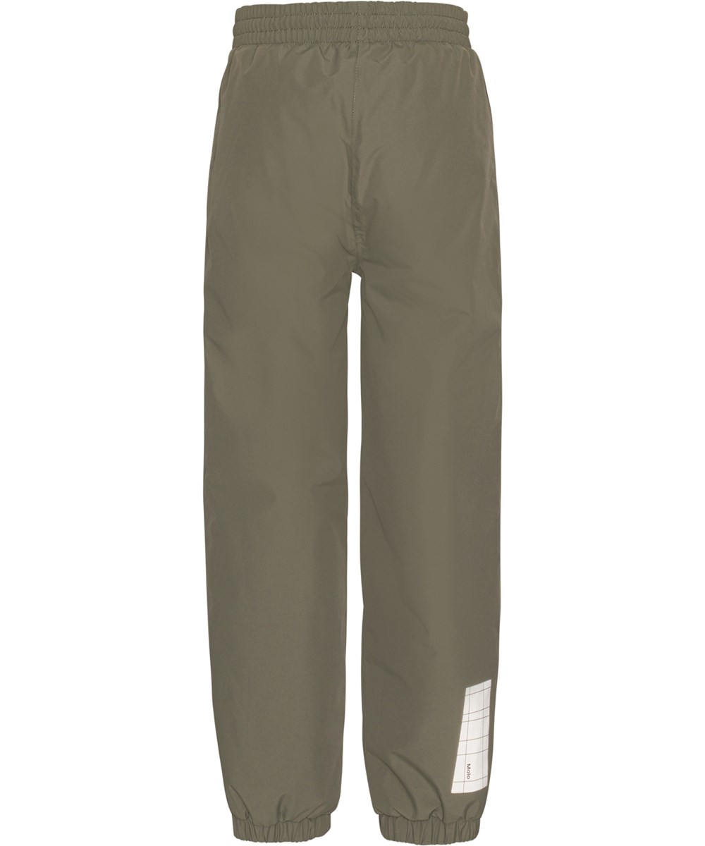 Wild - Dusty Green - Insulated and waterproof overtrousers in dark green