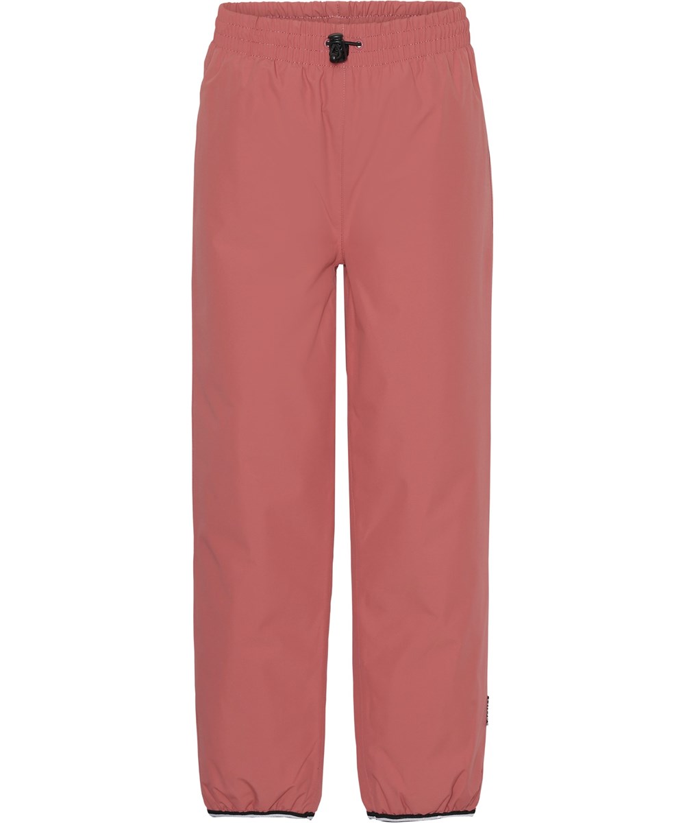 Wild - Maple - Red lined, waterproof rain trousers