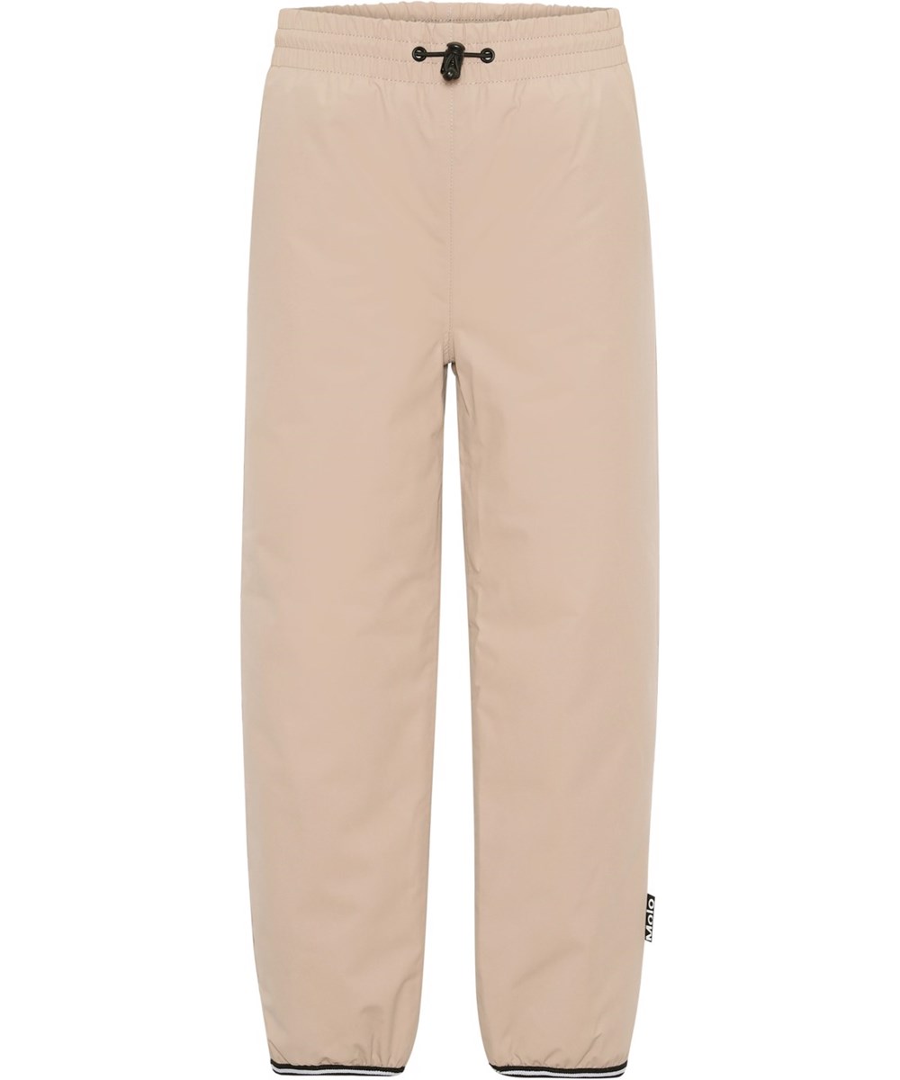 Wild - Nougat - Recycled lined rose pull on trousers with reflectors