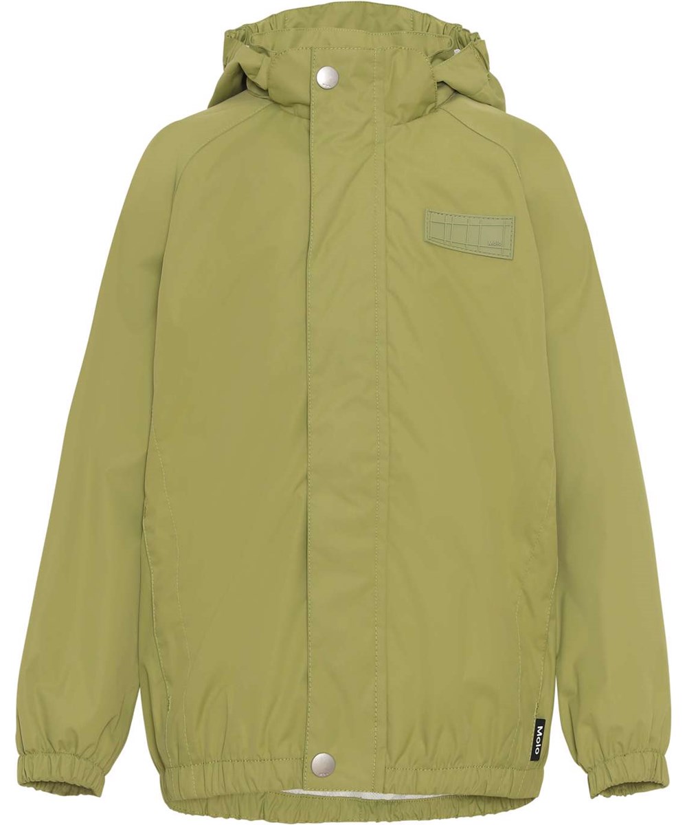 Waiton - Cedar - Lightweight and breathable rain jacket in moss green