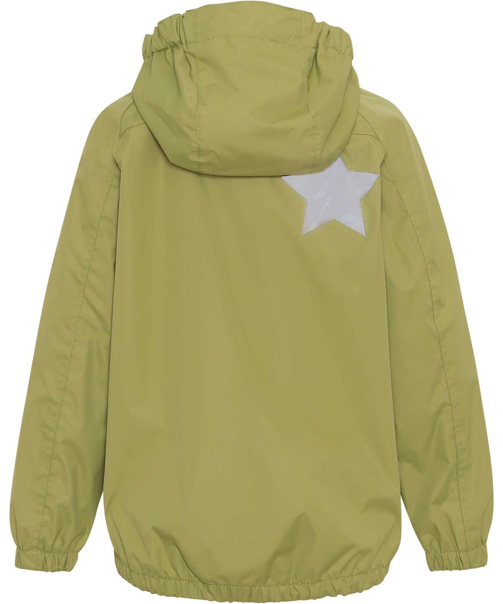 Waiton - Cedar - Lightweight and breathable rain jacket in moss green