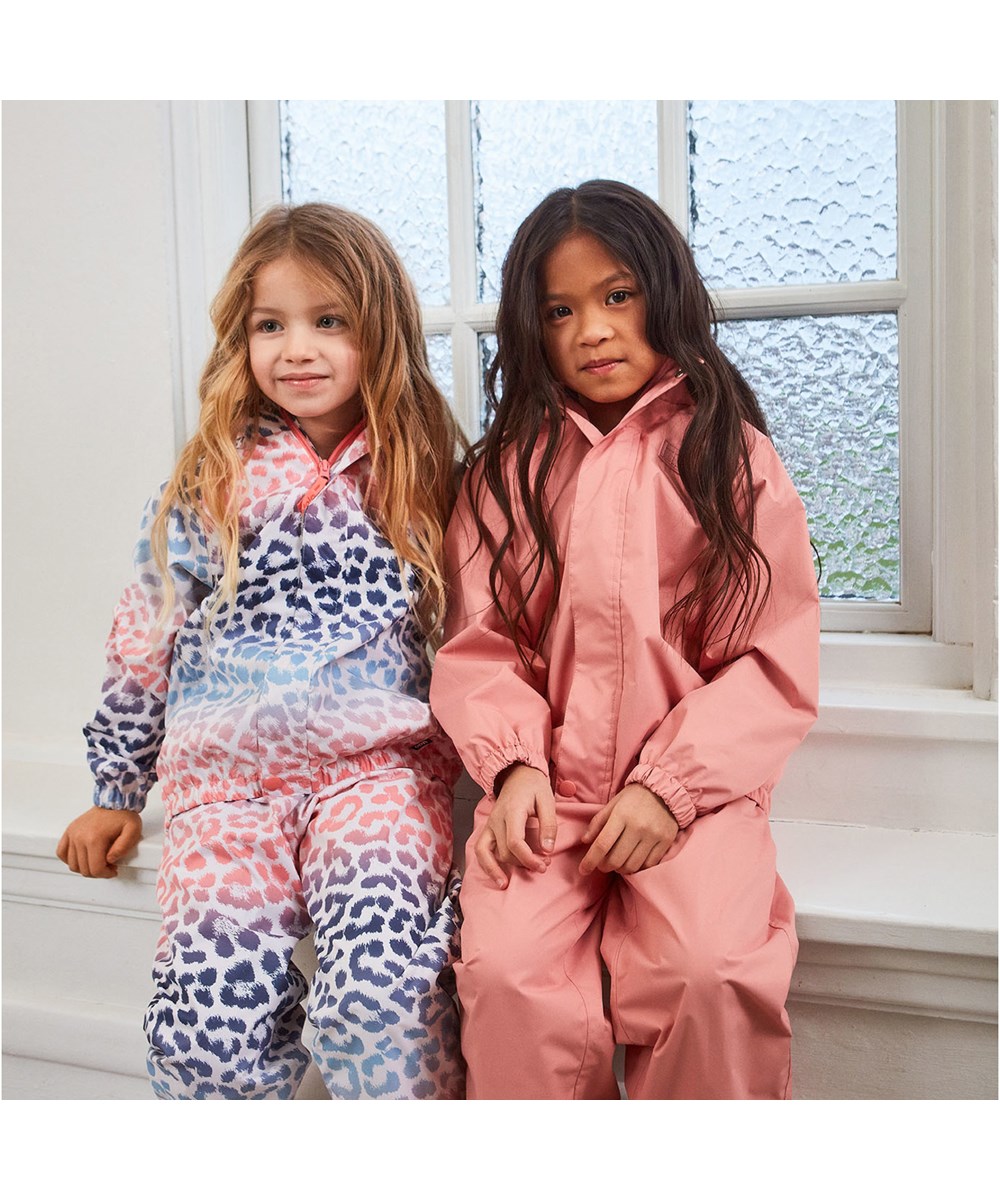 Waiton - Rosewater - Lightweight and breathable rain jacket in rose