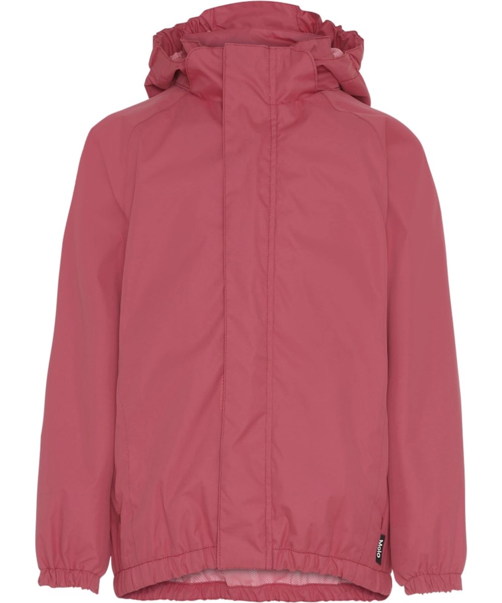 Waiton - Holly Berry - Rose-red rain jacket