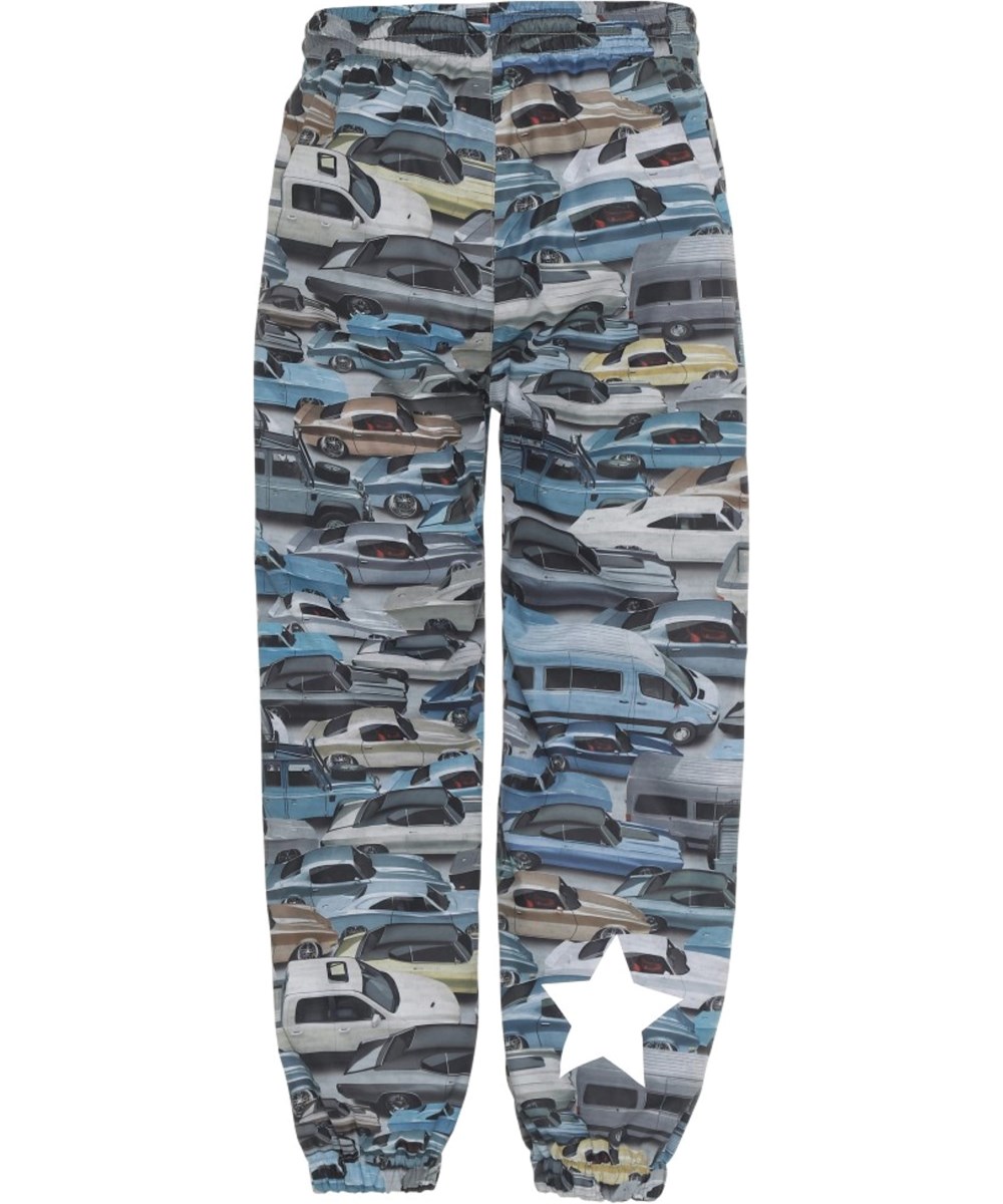 Waits - Car Jam - Rain trousers with car print
