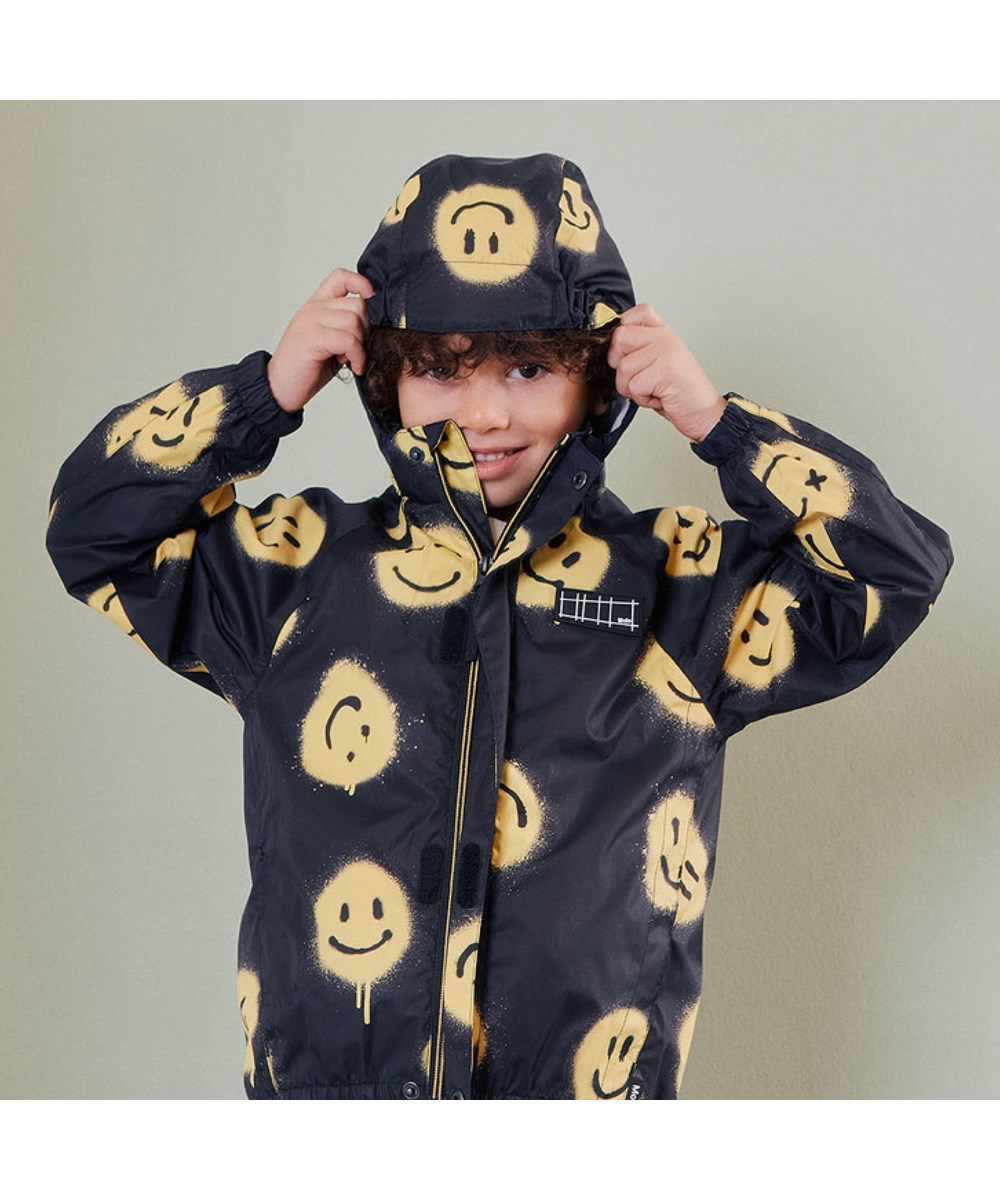 Whalley - Almond - Lightweight and breathable rainwear set in golden yellow