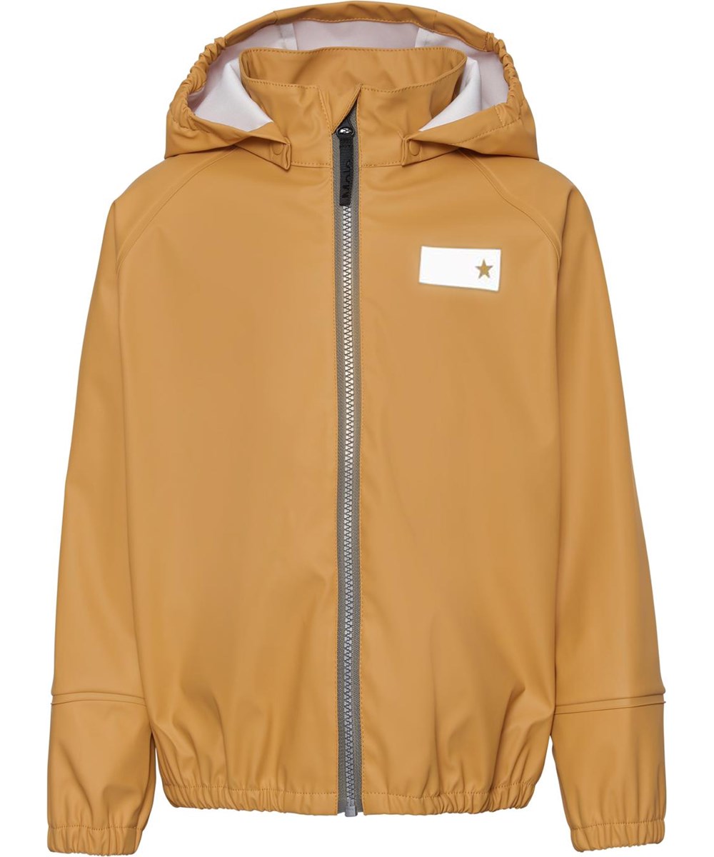 Zan - Honey - Golden rain jacket