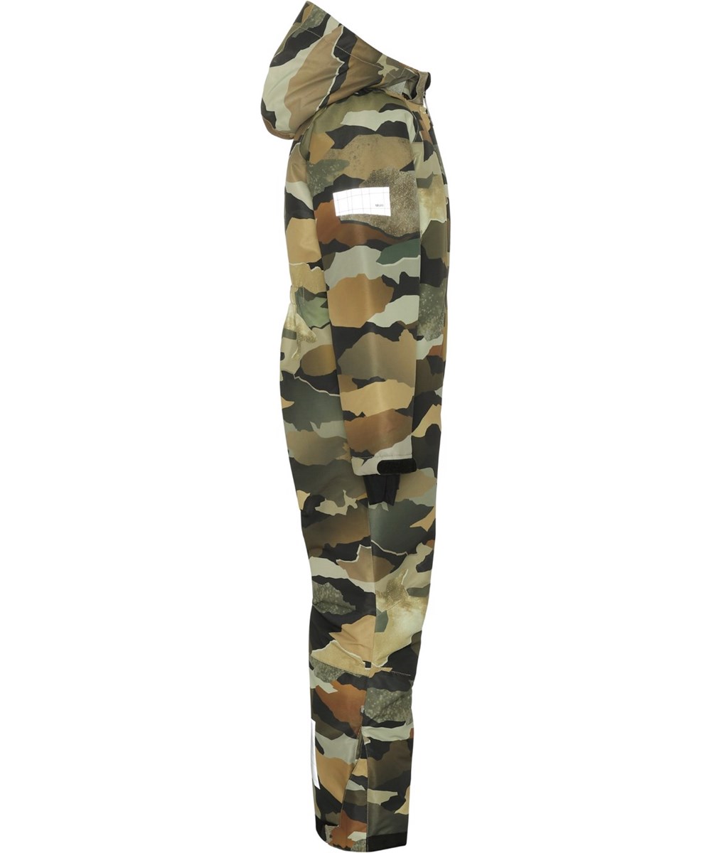 Hux - Autumn Camo - Recycled ski snowsuit in camouflage print