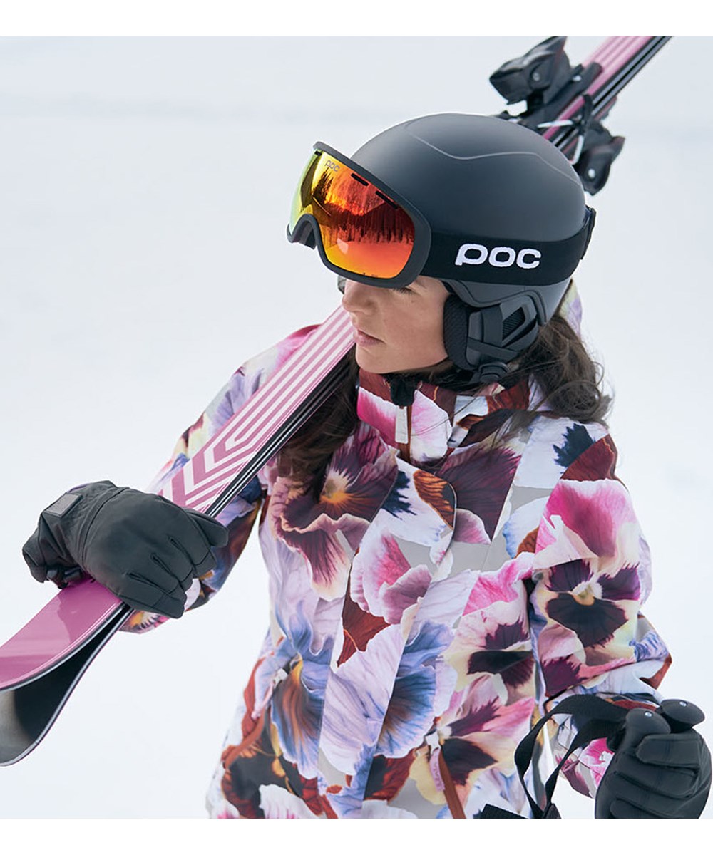 Hux - Giant Floral - Recycled snowsuit with floral print