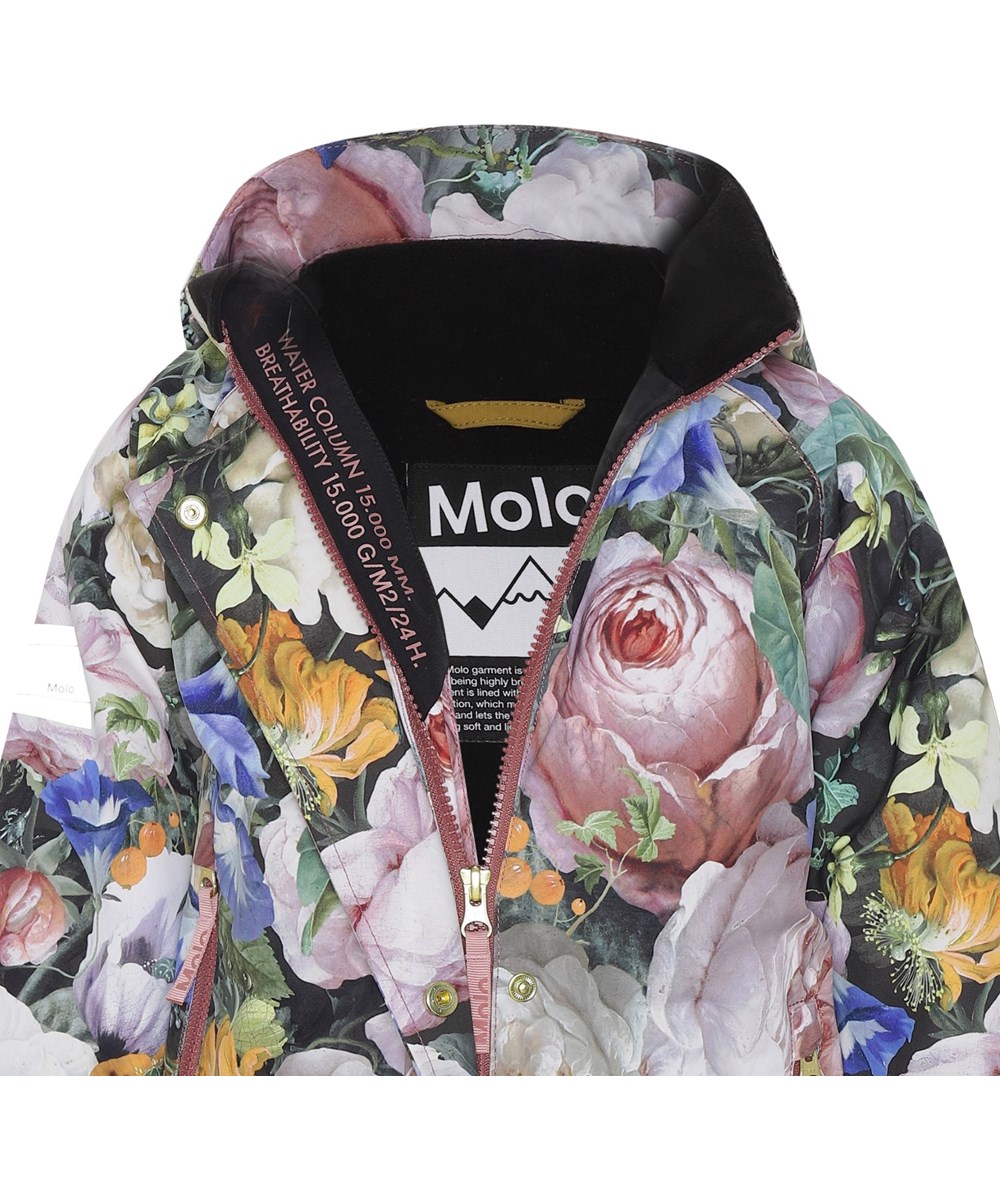 Hux - Still Life - Recycled ski snowsuit in floral print