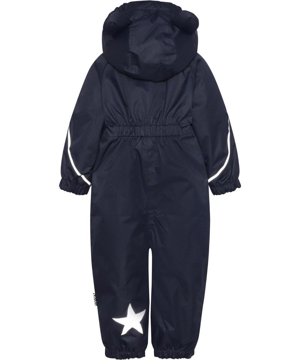 Hyde - Carbon - Recycled unisex snowsuit in dark blue