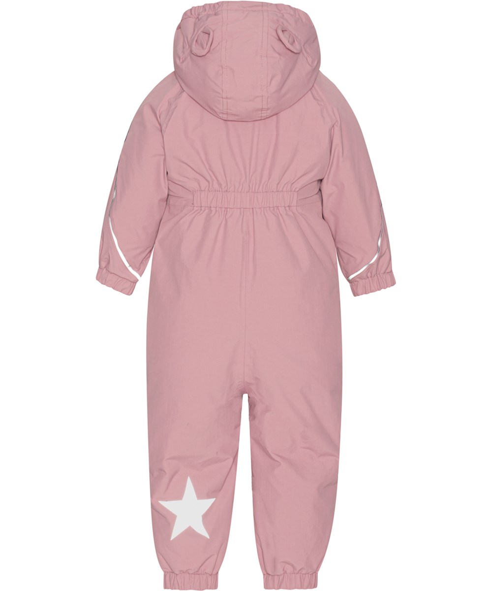 Hyde - Fox Glove - Recycled pink snowsuit for young children