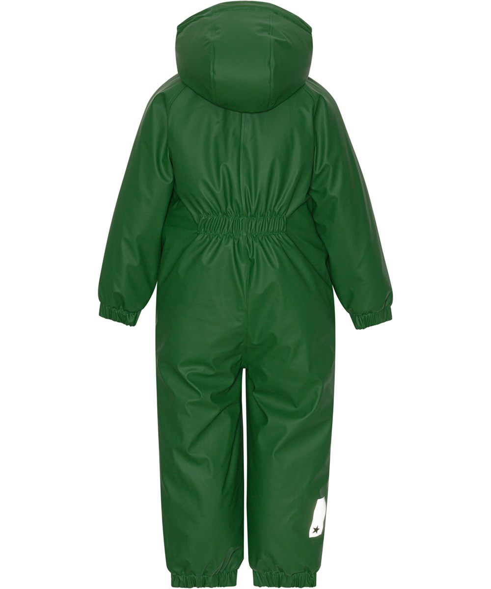Paco - Woodland Green - Unisex rubber snowsuit in green