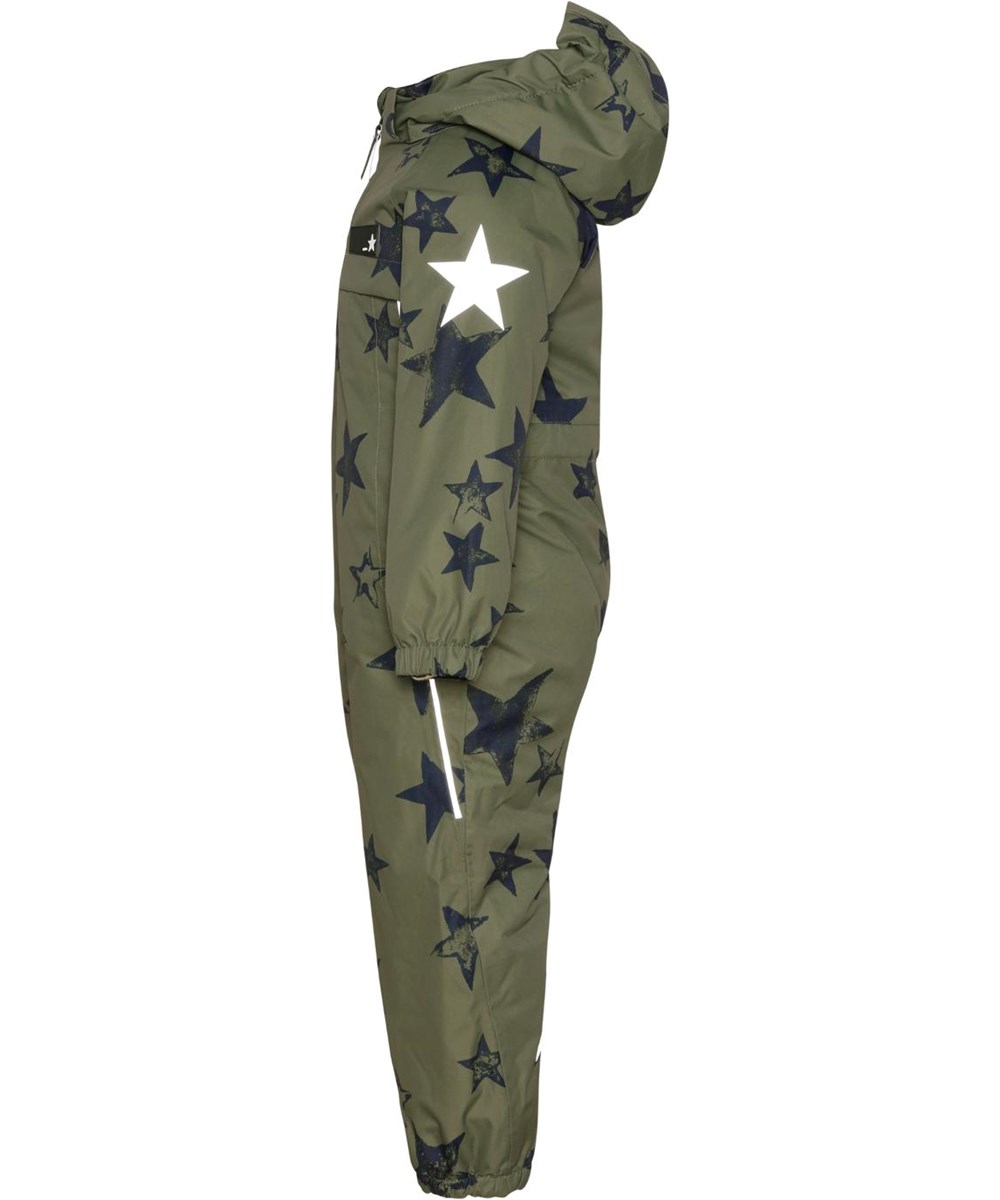 Pingo - Carbon Star - Recycled unisex snowsuit with star print