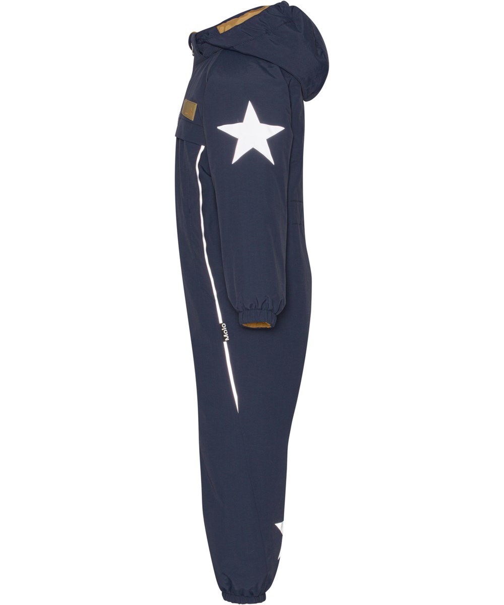 Pingo - Galaxy Blue - Recycled blue waterproof snowsuit 