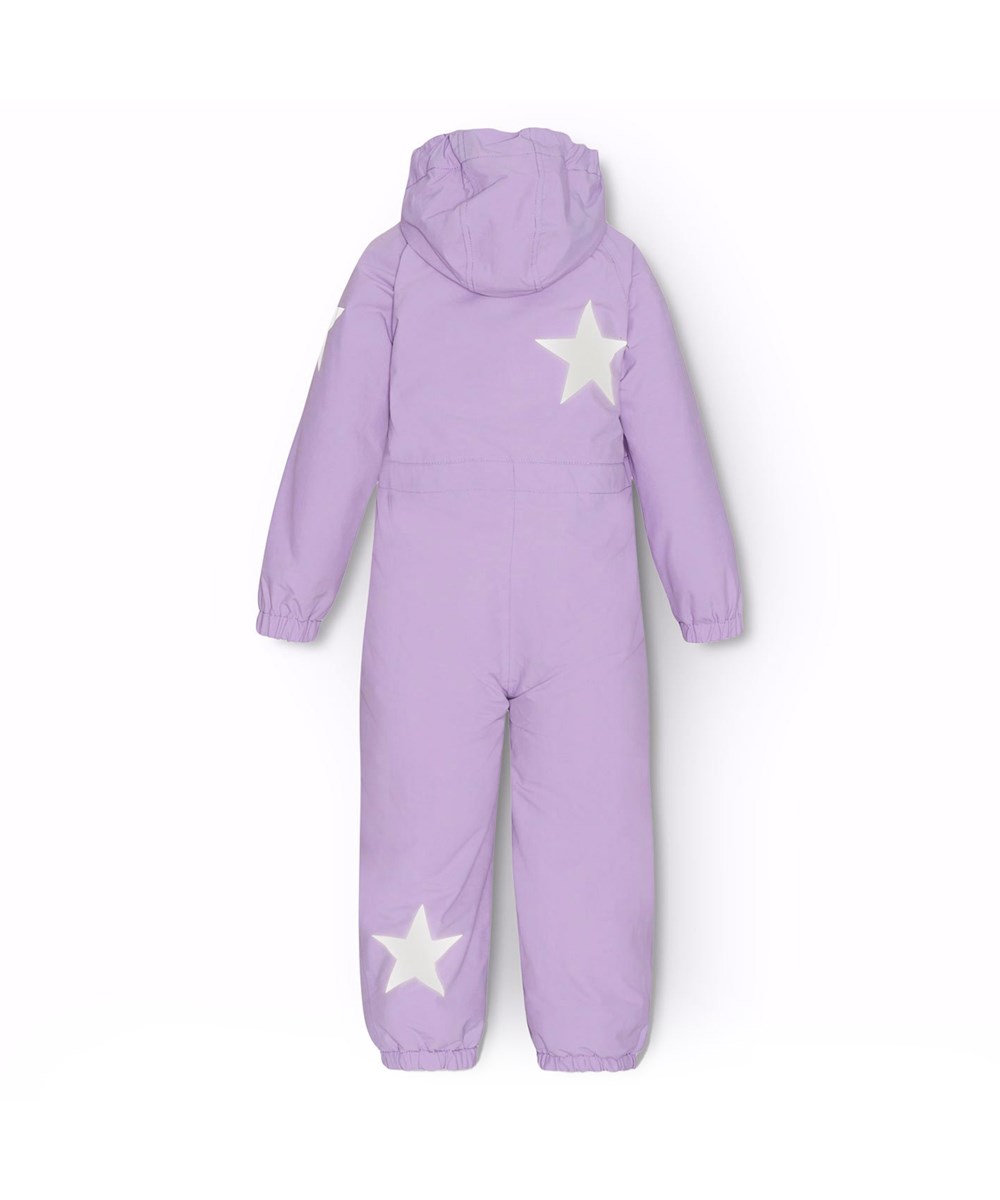 Pingo - Viola - Purple snowsuit for children in recycled polyester.