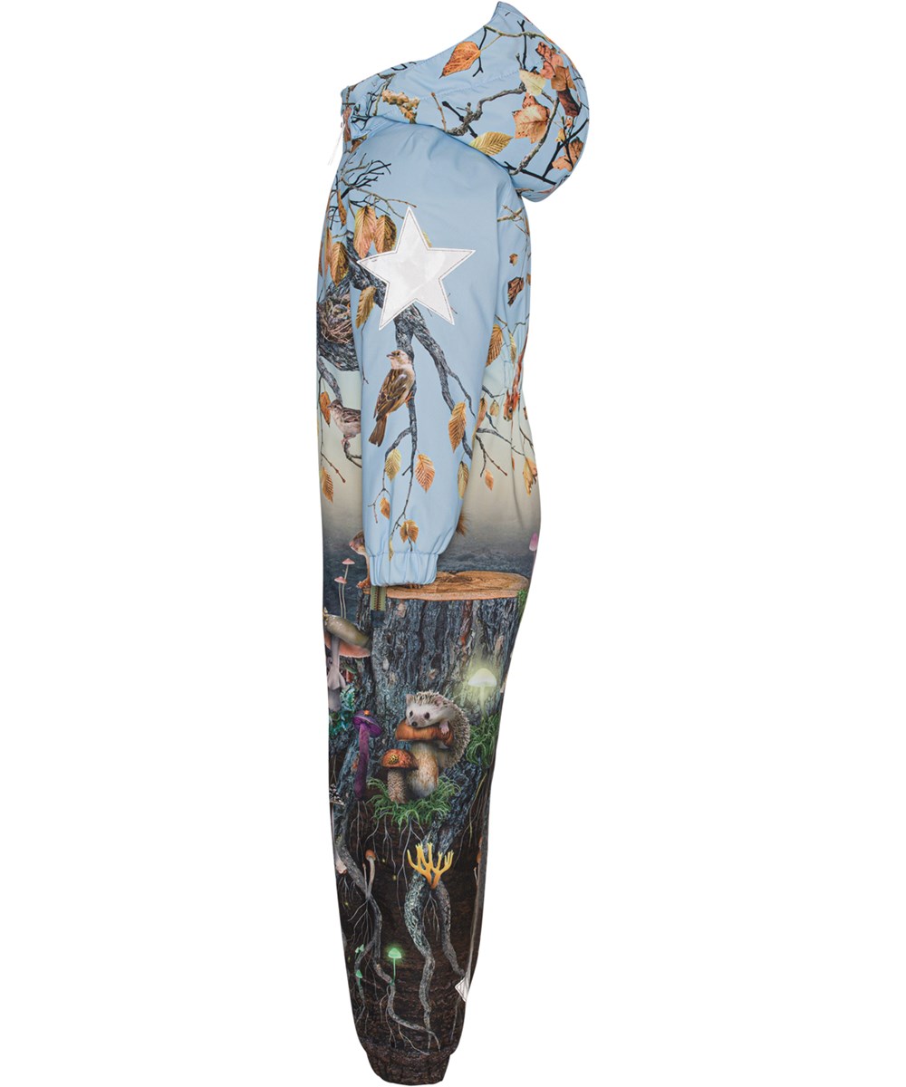 Polar - Magic Nature - Recycled snowsuit with print of forest and animals
