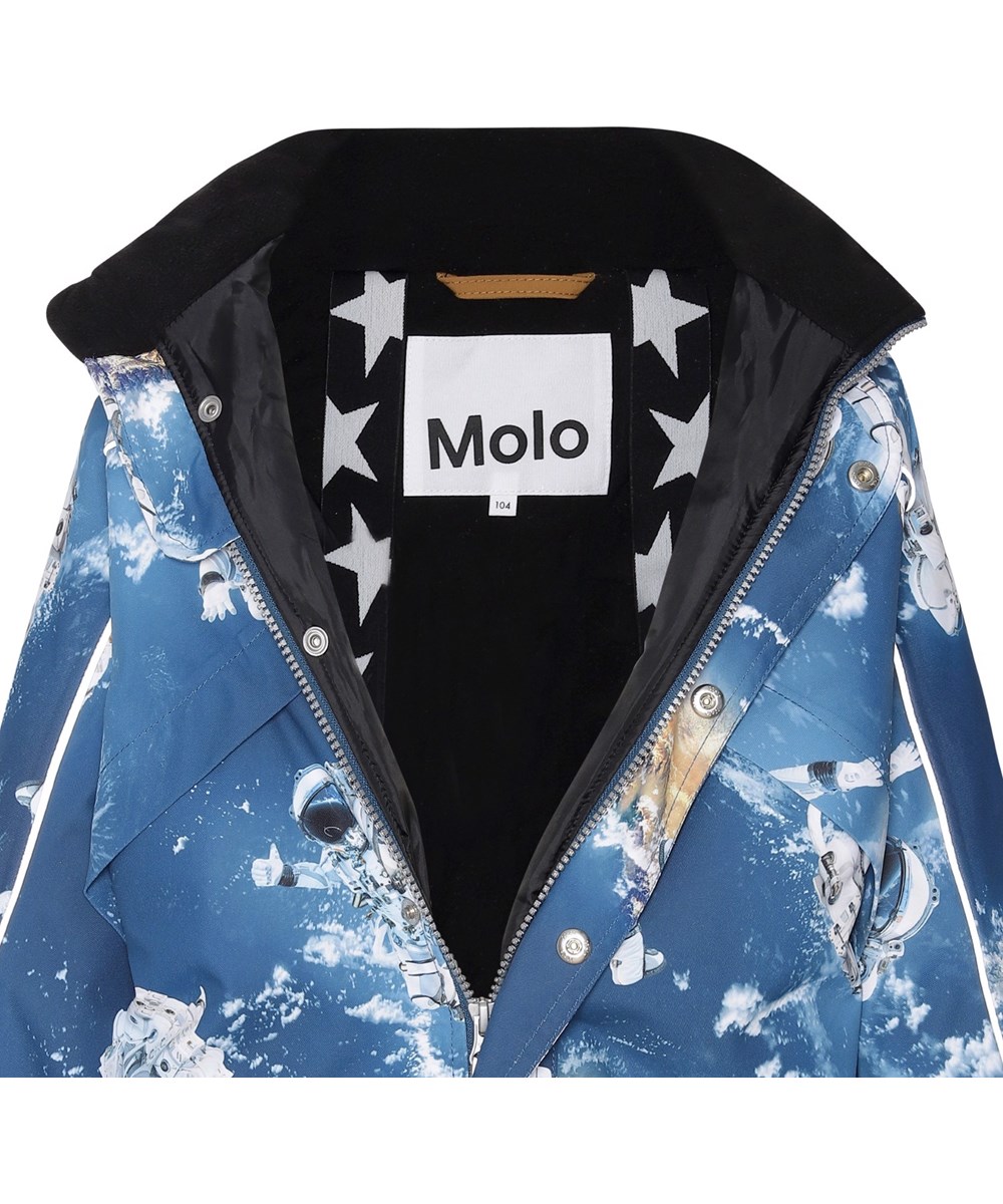 Polaris - Astronauts - Recycled snowsuit astronaut print reflectors