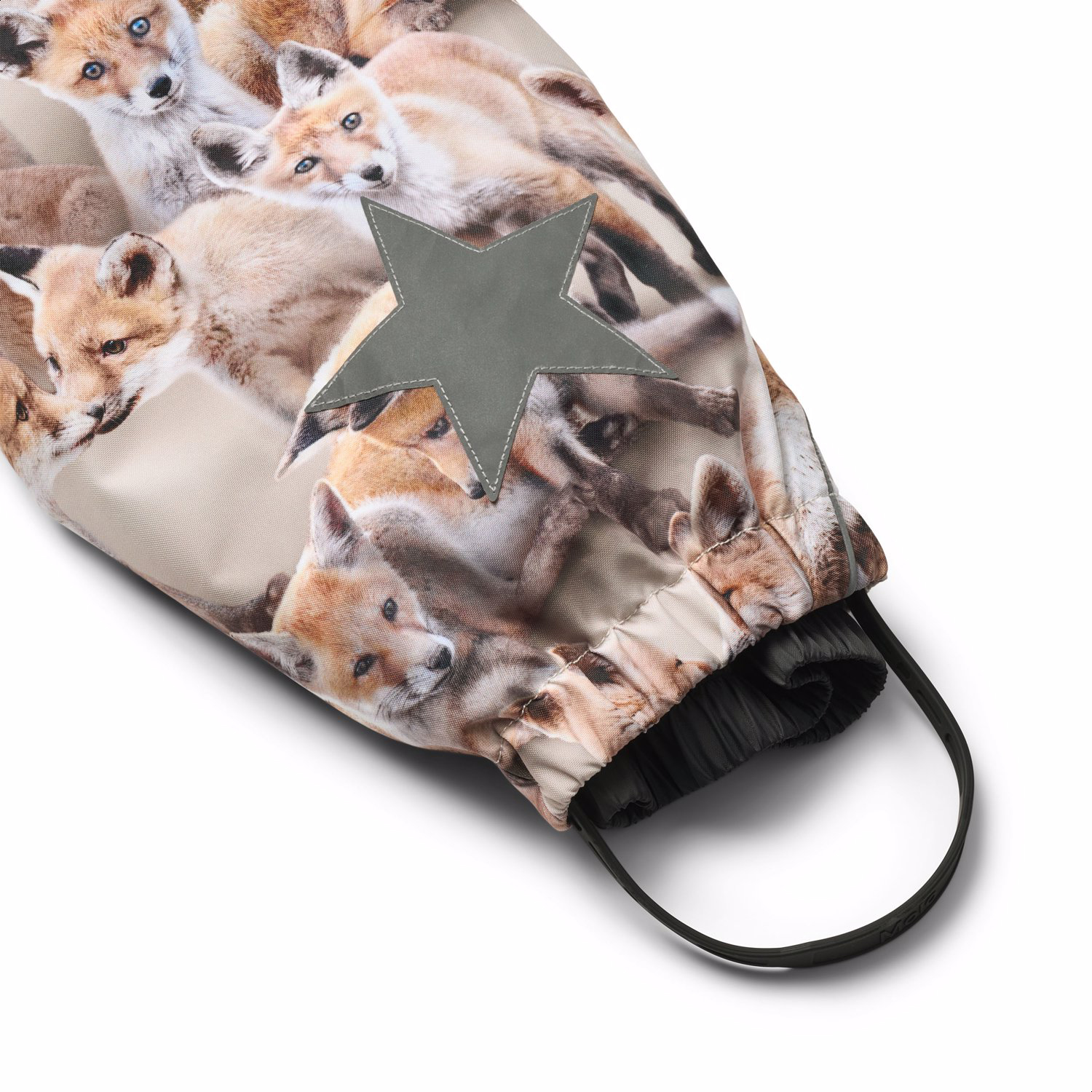 Polaris Fur - Playing Foxes - Wind and waterproof snowsuit with a