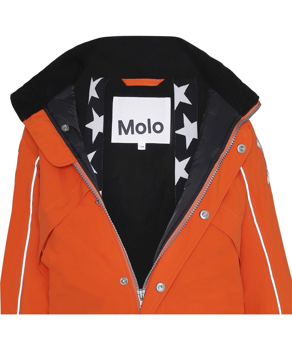 Polaris Recycle - Flame - Recycled orange snowsuit